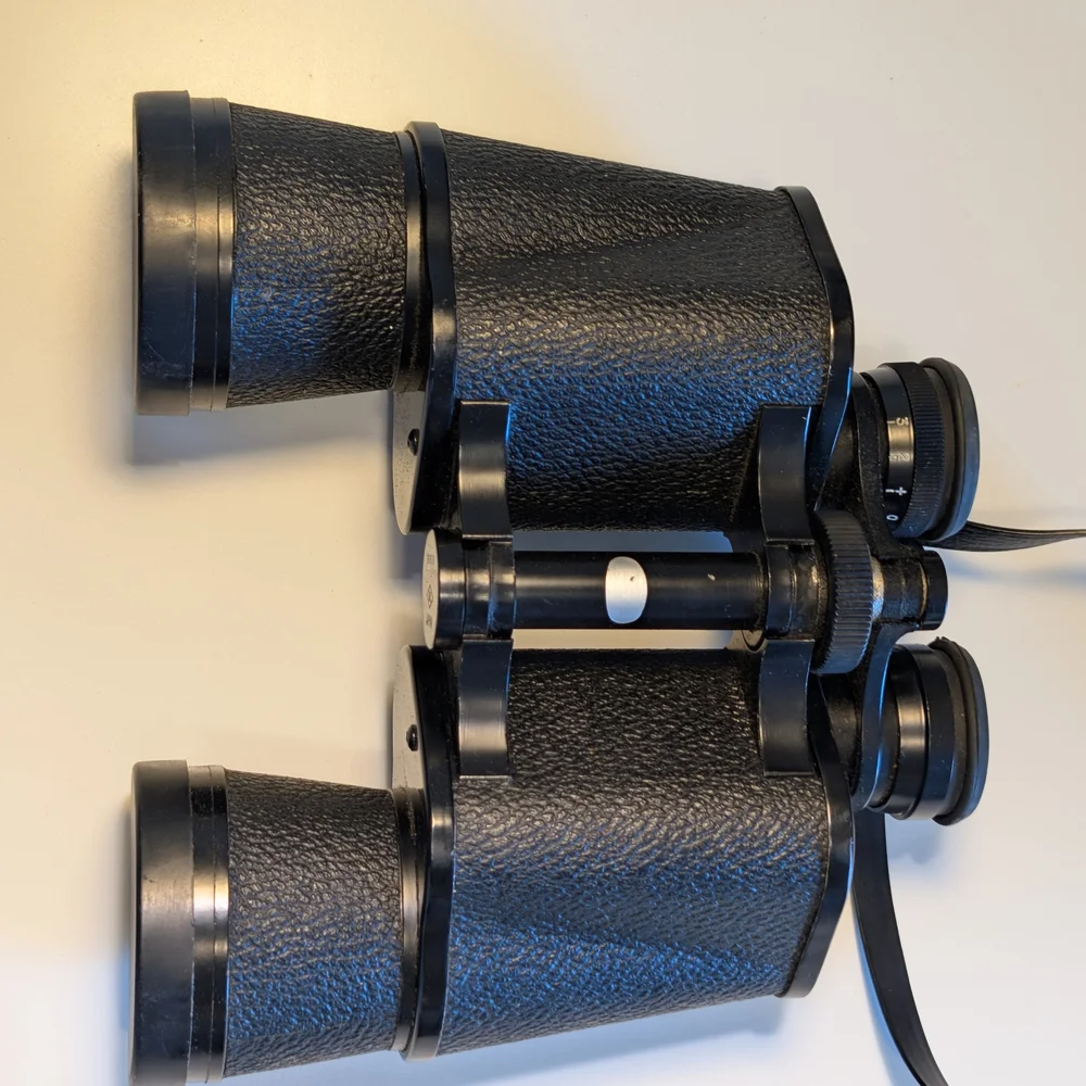 VTG Bushnell 10x50 Binoculars - Japanese Optics - Leather Case - Full Set